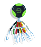 Gumové zarážky Multicolor dlouhé vel. M