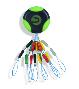 Gumové zarážky Multicolor dlouhé vel. M