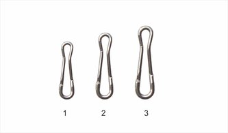 Karabinka Hawai snap, vel. 3, 20 kg, 10ks/bal