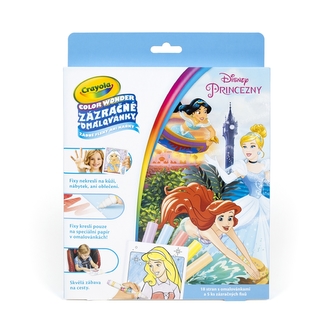 Crayola Zázračné omalovánky Disney Princezny