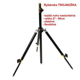 Trojnožka - stojan, délka 27 - 90cm