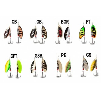 Rotační třpytka L-Blade Spinner 6g Vzor PE