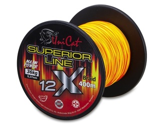šňůra 12 X Superior Line 0,60mm, 400m, 62 kg šňůra 12 X Superior Line 0,60mm, 400m, 62 kg