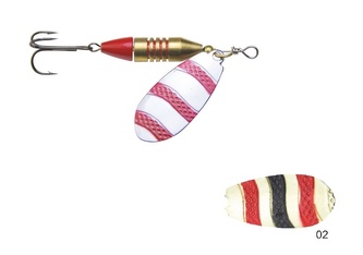 Rotační třpytka VIBRESO vel. 4, 23g, barva 02