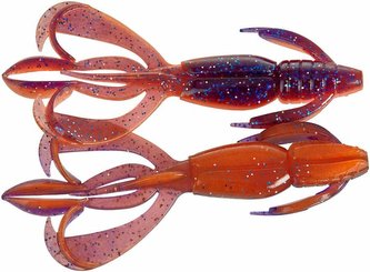 Keitech: Crazy Flapper 3,6" 9,1cm 6,6g Violet Fire 7ks