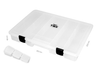 Krabice Delphin TBX One 350-5P Clip - 350x250x48mm