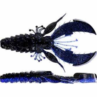 WESTIN: Gumová nástraha CreCraw Creaturebait 6,5cm 4g Black/Blue 6ks