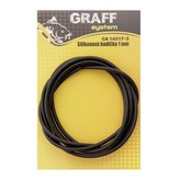 Graff: Silikonová hadička 1mm Černá