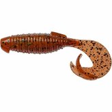 Keitech: Gumová nástraha Flapper Grub 4" 10,2cm 6,5g Orange Pepper 7ks