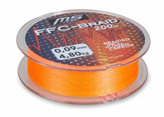 šňůra FFC-Braid 0,12 mm, 200 m, oranžová