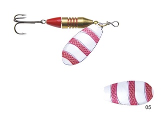 Rotační třpytka VIBRESO vel. 4, 23g, barva 05