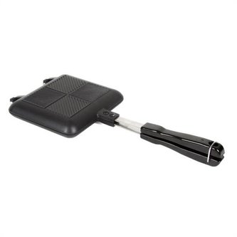 Kempingová oboustranná pánev na opékání