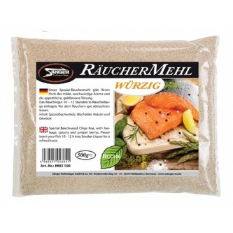 Bukové piliny na uzení Räuchermehl, 500g