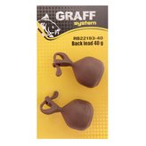 Graff: Back lead 40g Hnědé