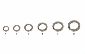 Pevnostní kroužek Split ring, vel. 9, 70 kg, 10ks/bal