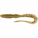Keitech: Gumová nástraha Mad Wag Mini 3,5" 8,9cm 1,8g Peach Green FLK 10ks
