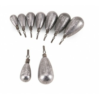 Dropshotové závaží Tear Drop Sinkers Hmotnost 18g, 3ks/bal