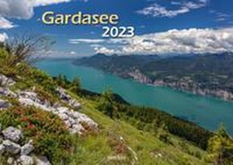 Gardasee 2023 Bildkalender A3 cm quer, spiralgebunden