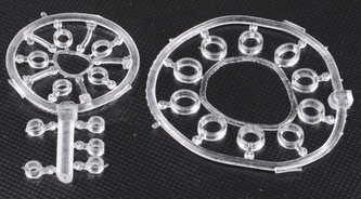 Boilies stopper (silikonové tyčinky a kroužek)