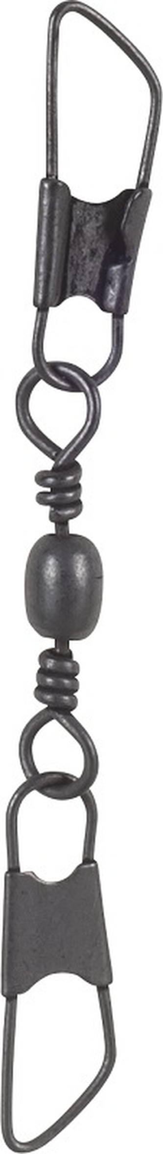 Obratlík s dvěma karabinkami Doppel6 61mm, 8ks/bal
