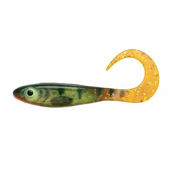 MCPERCH CURLY SVARTZONKER 8CM MOTOROIL PERCH