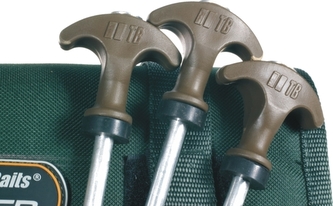 Kolíky na bivak se TB INVADER set 10ks AL