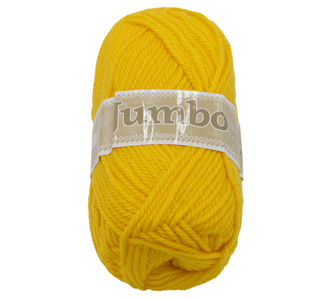 Příze JUMBO - žlutá - 100g / 147 m
