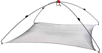 Čeřen na nástražní rybky se síťkou 1x1m