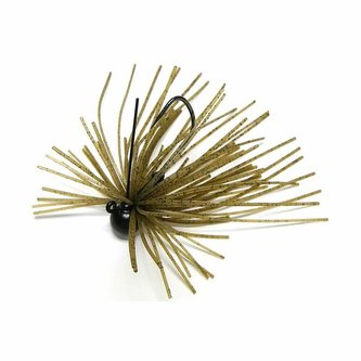 Keitech: Jig Tungsten Mono Spin 2,7g Sahara Olive Flake
