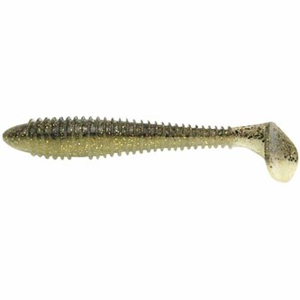 Keitech: Gumová nástraha Swing Impact FAT 3,8" 9,6cm 8,5g Gold Flash Minnow 6ks