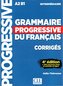 Grammaire progressive du francais: Intermédiaire Corrigés, 4. édition