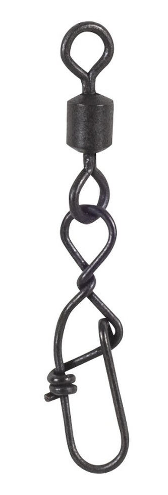 Karabinka s obratlíkem Scandi Pro Wirbel 10 18mm, 8ks/bal
