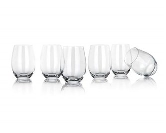 Sada odlivek na víno LEONA 590 ml, 6 ks, BC