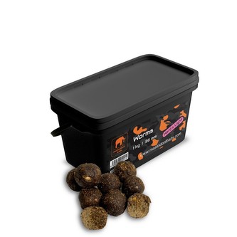 Boilies Worms 36mm 1kg HARD & LIGHT EDITION