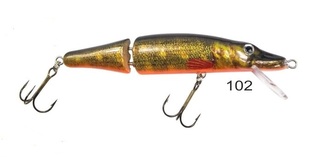 Wobler Fox Jointed Floater vzor 102, 10 cm