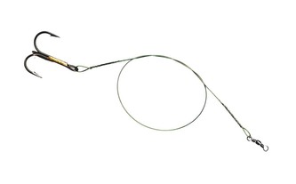Lanko s trojháčkem 25 cm, 11 kg VMC Hook, 2 ks/bal