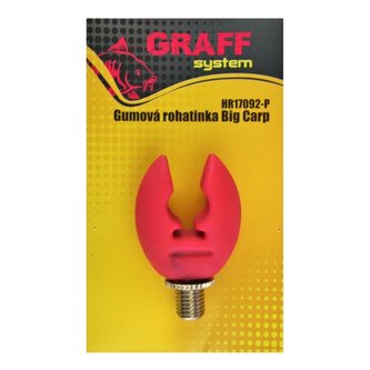 Graff: Rohatinka gumová Big Carp Růžová