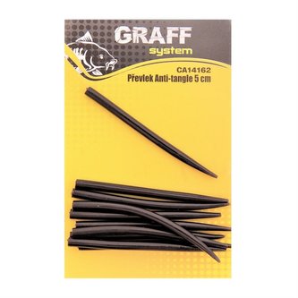 Graff: Převlek Anti-tangle 5cm Černý 10ks