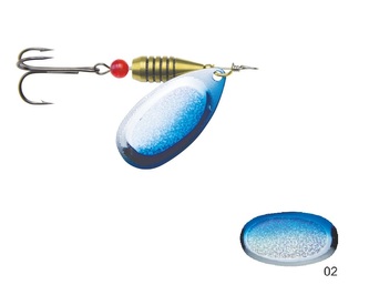 Rotační třpytka CALIRO vel. 2, 4g, barva 02