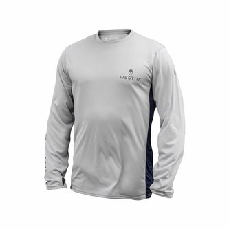 WESTIN: Tričko Pro UPF Long Sleeve Grey/Navy Blue Velikost L