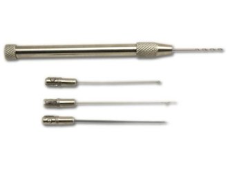 Akční set jehel obsahuje 3 x jehla + vrták, kovové