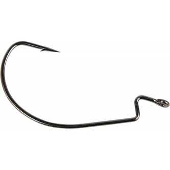 Háček Wide Offset Black Nickel Velikost 2/0, 8ks/bal