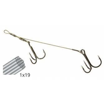 Návazec pro lov dravců Možnost C, 2ks/bal