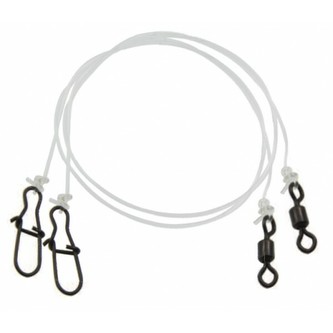 Fluorokarbonový návazec na dravce 10 kg Velikost 25cm, 2ks/bal