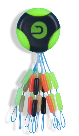 Silikonové zarážky Multicolor dlouhé vel. M