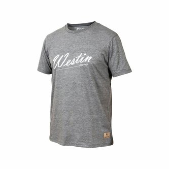WESTIN: Tričko Old School T-Shirt Grey Melange Velikost L