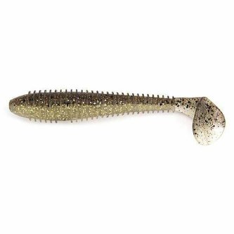 Keitech: Gumová nástraha Swing Impact FAT 4,8" 12,2cm 12,8g Gold Flash Minnow 5ks