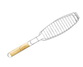 Rošt na rybu GRILLA - Gril 30x11cm