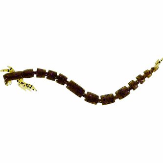 WESTIN: Gumová nástraha BloodTeez 5,5cm 0,5g Green Pumpkin Purple 10ks