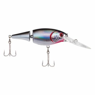 FLICKER SHAD JOINTED 5CM BLACK SILVER